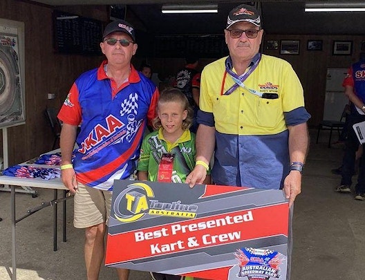 National glory for Tyriani and Nate
